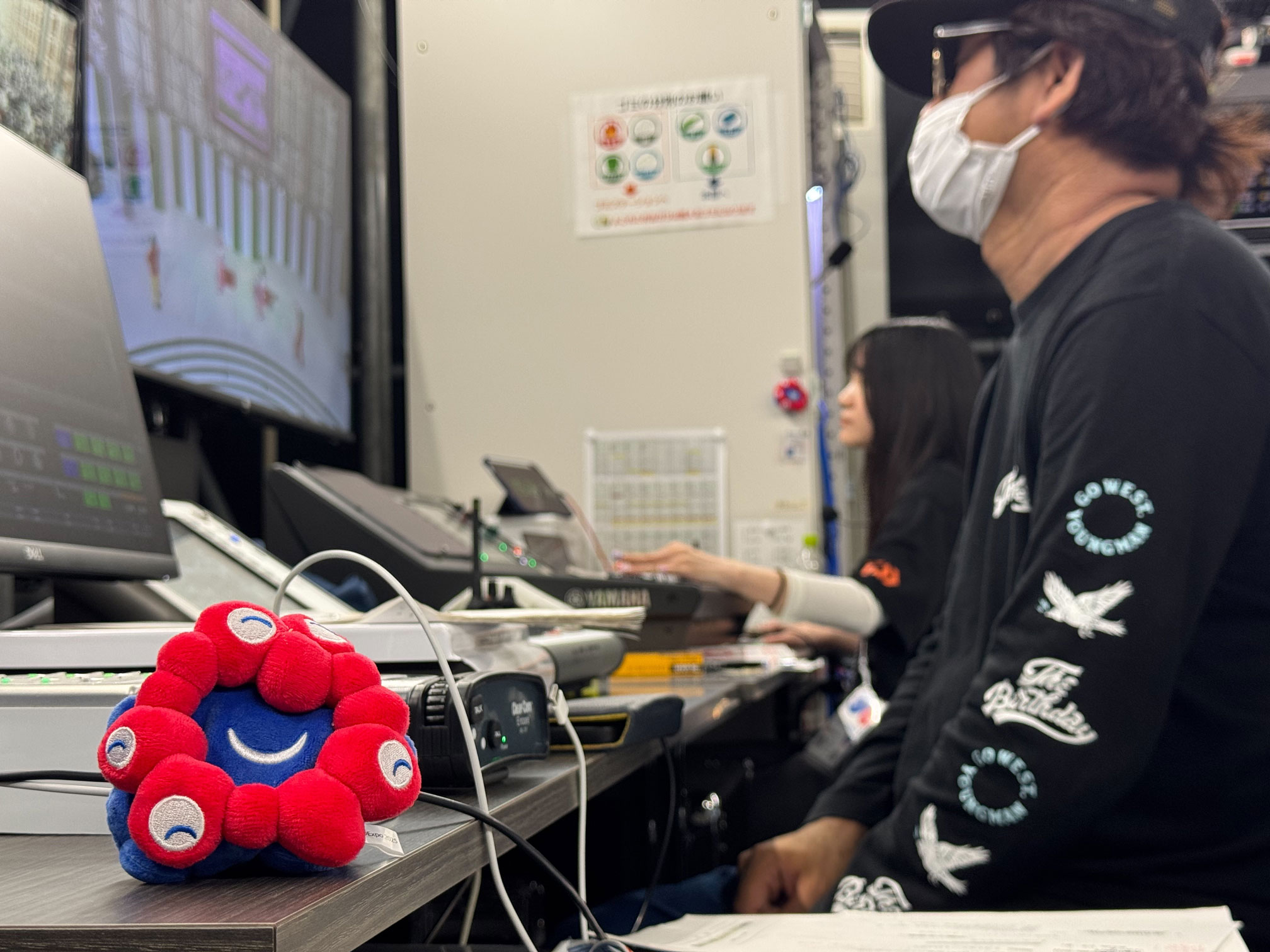 関西万博「よしもと waraii myraii館」では技術スタッフが参加しています