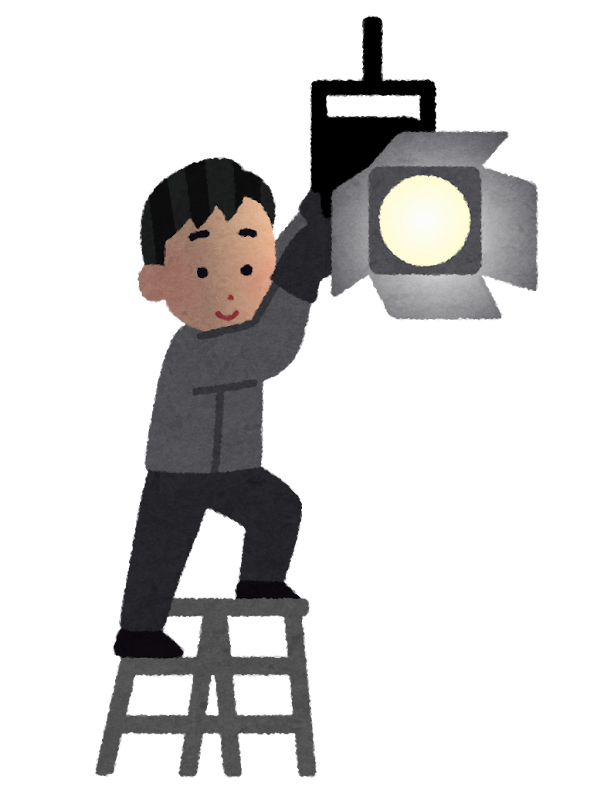 照明スタッフ(アルバイト）採用は終了致しました。
